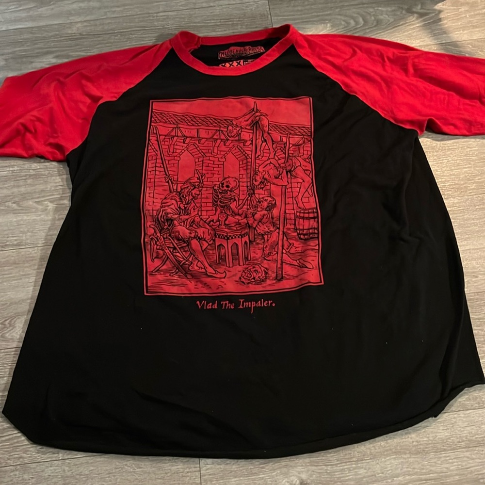 PALLBEARER PRESS Baseball Tee